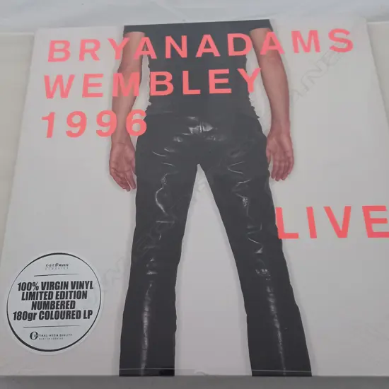 Bryan Adams, Wembley 1996 Live, (Sealed Album)